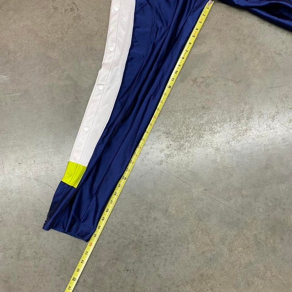 Nike Basketball tear away navy and white track pants - Picture 6 of 8